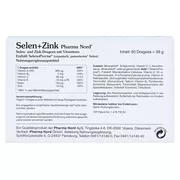 Selen+zink Pharma Nord Dragees, 90 St.