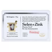 Selen+zink Pharma Nord Dragees 180 St