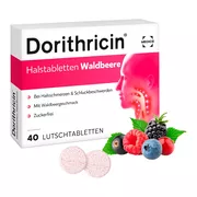 Produktabbildung: Dorithricin Halstabletten Waldbeere