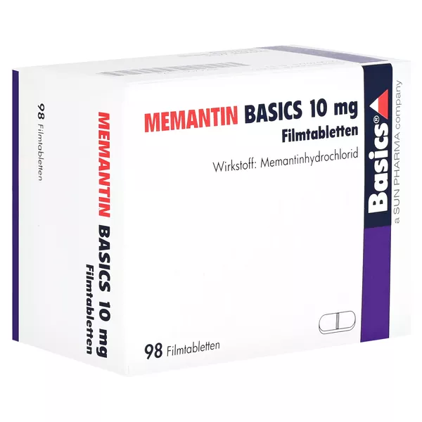 Memantin Basics 10 mg Filmtabletten 98 St