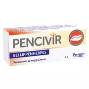 Produktabbildung: Pencivir bei Lippenherpes Creme