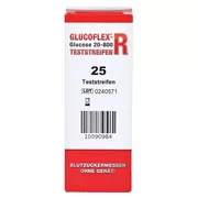 Glucoflex R Glucose Teststreifen 25 St