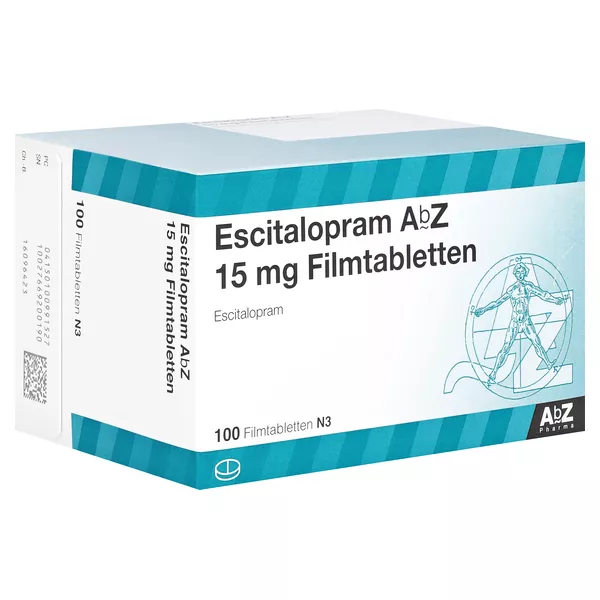 Escitalopram AbZ 15 mg Filmtabletten 100 St