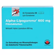 Alpha Lipogamma 600 mg, 30 St.