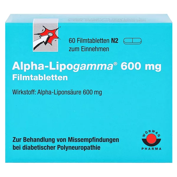 Alpha Lipogamma 600 mg, 60 St.