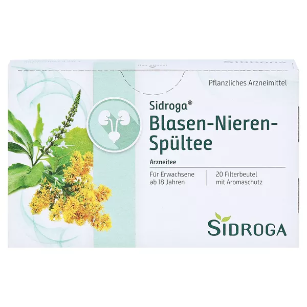 Sidroga Blasen-Nieren-Spültee Filterbeutel 20X2,0 g