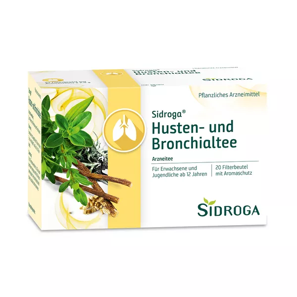 Sidroga Husten- und Bronchialtee Filterbeutel