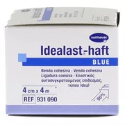 Idealast-haft color Binde 4 cm x 4 m blau 1 St