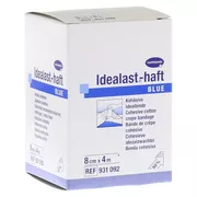 Idealast-haft color Binde 8 cm x 4 m blau 1 St