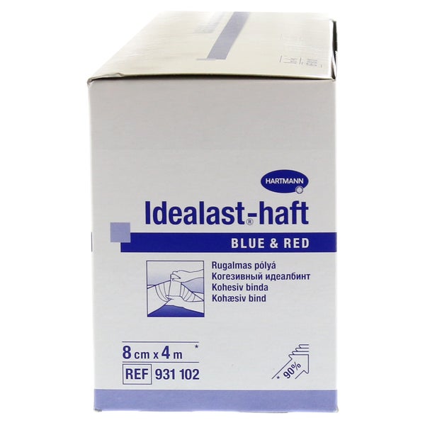 Idealast-haft color Binde 8 cm x 4 m sortiert 10 St