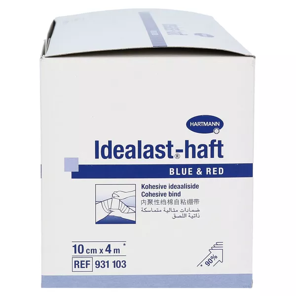 Idealast-haft color Binde 10 cm x 4 m sortiert 10 St
