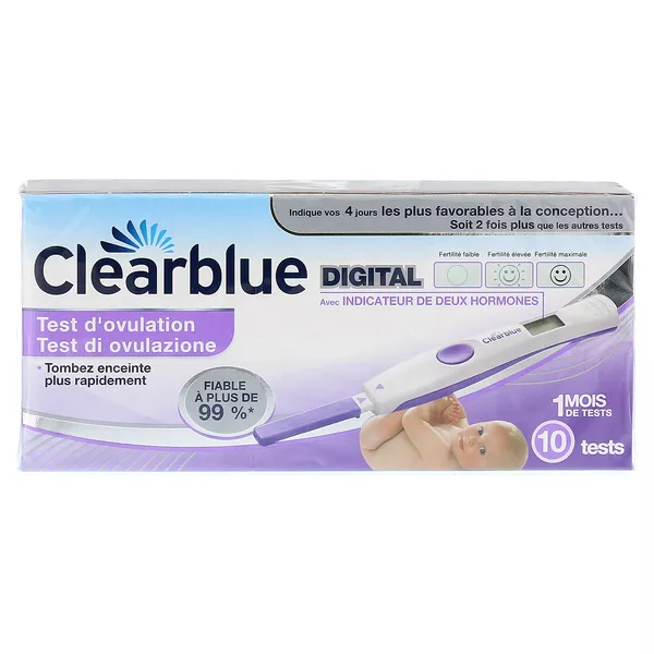 Clearblue Digital Ovulationstest 2.0, 10 St.