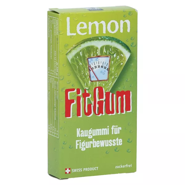 Lemon Fitgum L-carnitin Kaugummi, 2 x 8 St.