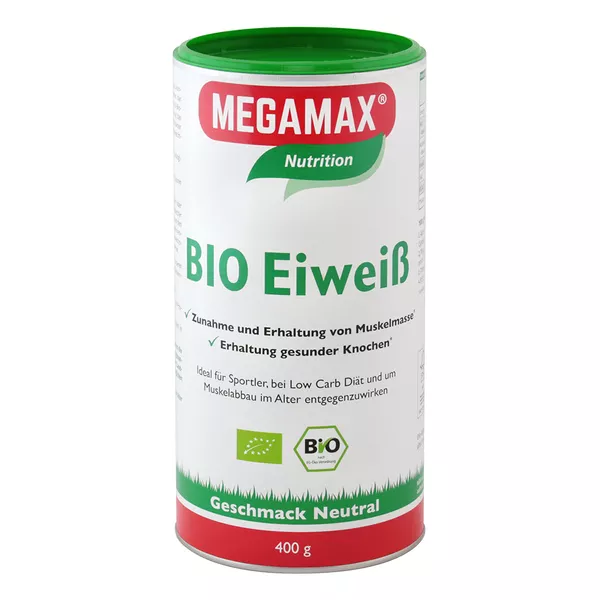 MEGAMAX Bio Eiweiß Neutral 400 g