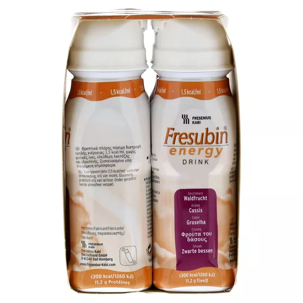 Fresubin Energy Drink Waldfrucht Trinkfl 4X200 ml