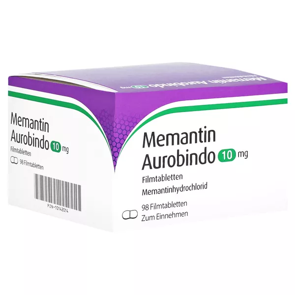 Memantin Aurobindo 10 mg Filmtabletten 98 St