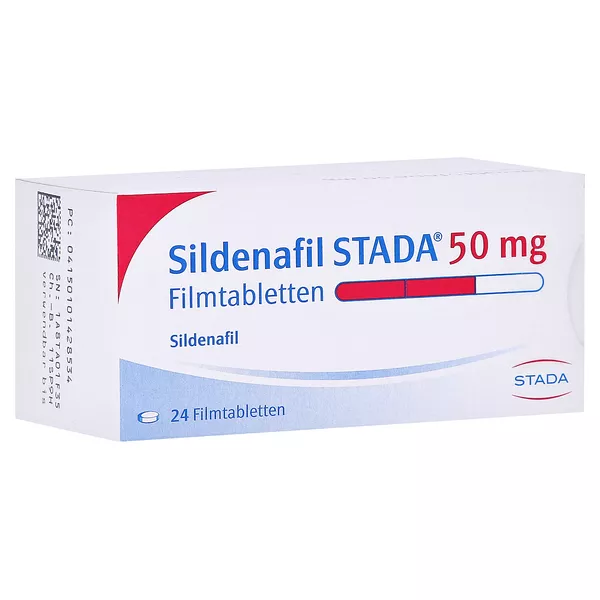 Sildenafil Stada 50 mg Filmtabletten 24 St