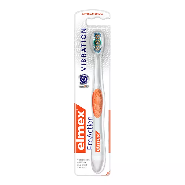 elmex ProAction Batterie-Zahnbürste Mittel 1 St
