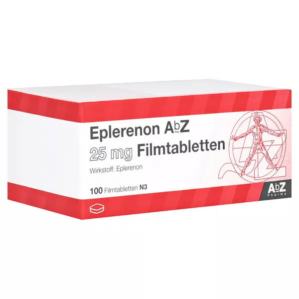 Eplerenon AbZ 25 mg Filmtabletten, 100 St.