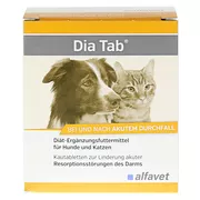 DIA TAB Kautabletten f.Hunde/Katzen 6X5,5 g