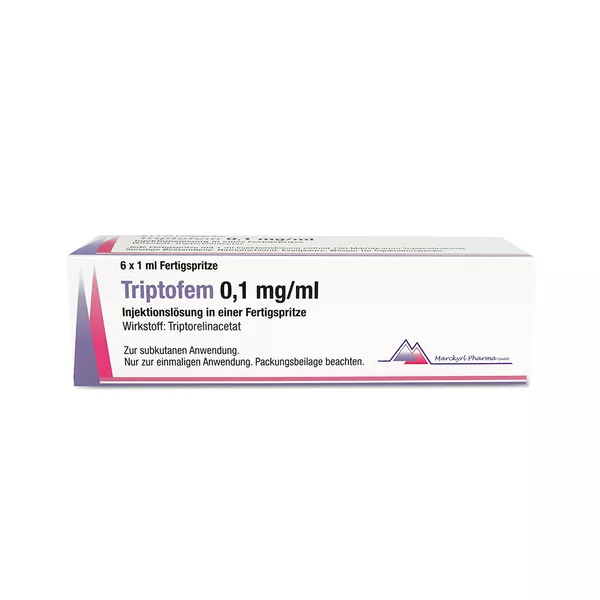 TRIPTOFEM 0,1 mg/ml Inj.-Lösung i.e.Fertigspr., 6 St.