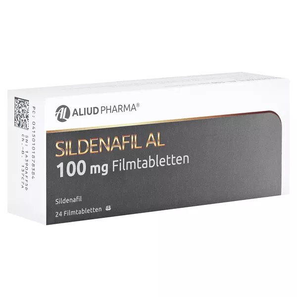 Sildenafil AL 100 mg Filmtabletten, 24 St.