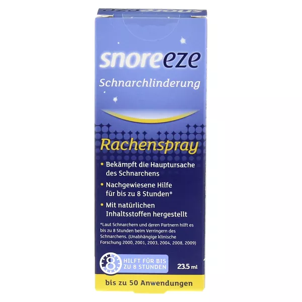 Snoreeze Schnarchlinderung Rachenspray 23,5 ml