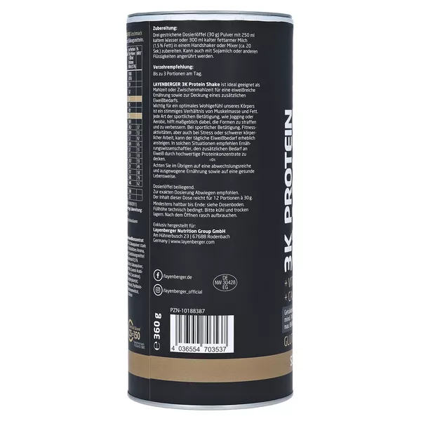 Layenberger Lowcarb 3K Protein Shake Schoko-Kaffee, 360 g