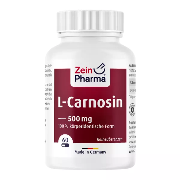L Carnosin Kapseln 500 mg, 60 St.