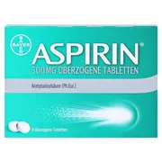 Aspirin 500 mg 8 St