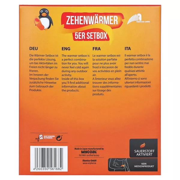 ONLY HOT Warmers Zehenwärmer Setbox 5X2 St
