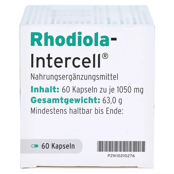 Rhodiola-intercell Kapseln 60 St