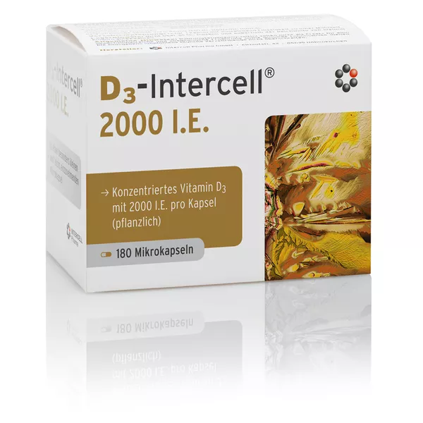 D3-intercell 2.000 I.E. Kapseln, 180 St.
