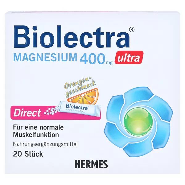 Biolectra MAGNESIUM 400 mg ultra Direct, 20 St.