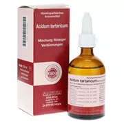 Acidum Tartaricum Tropfen zum Einnehmen 100 ml