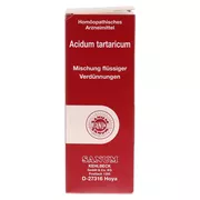 Acidum Tartaricum Tropfen zum Einnehmen 100 ml