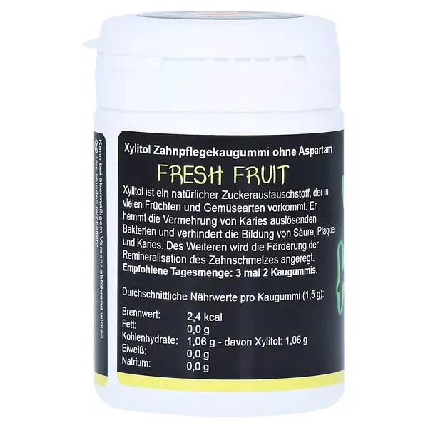 KAUX Zahnpflegekaugummi Fresh Fruit mit 40 St
