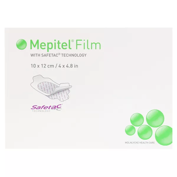 Mepitel Film Folienverband 10x12 cm 10 St