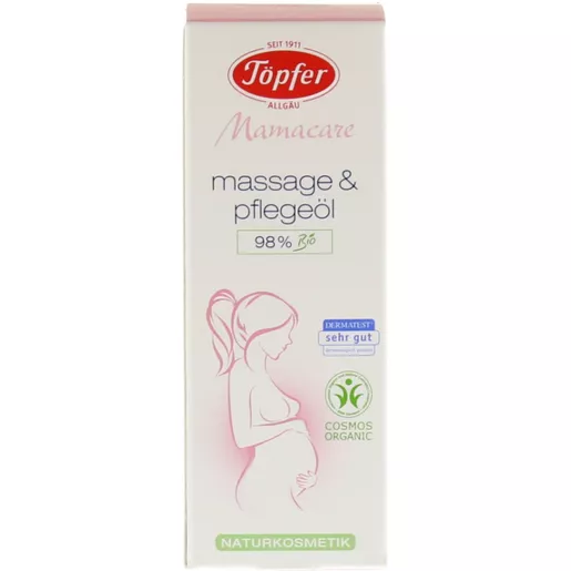 Töpfer Mamacare Massage & Pflegeöl, 100 ml