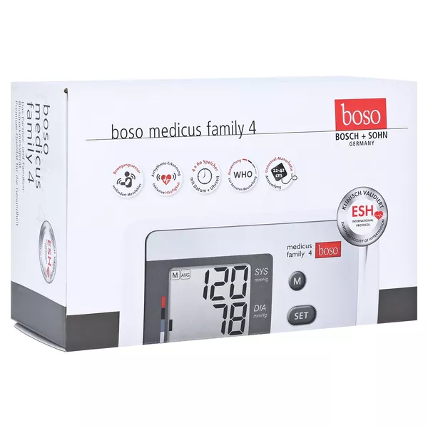 BOSO Medicus Family 4 Oberarm Blutdruckm 1 St