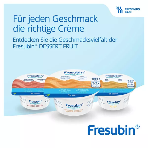 Fresubin Dessert Fruit Mischkarton im Be 24X125 g