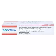 DICLOFENAC Zentiva 25 mg 10 St