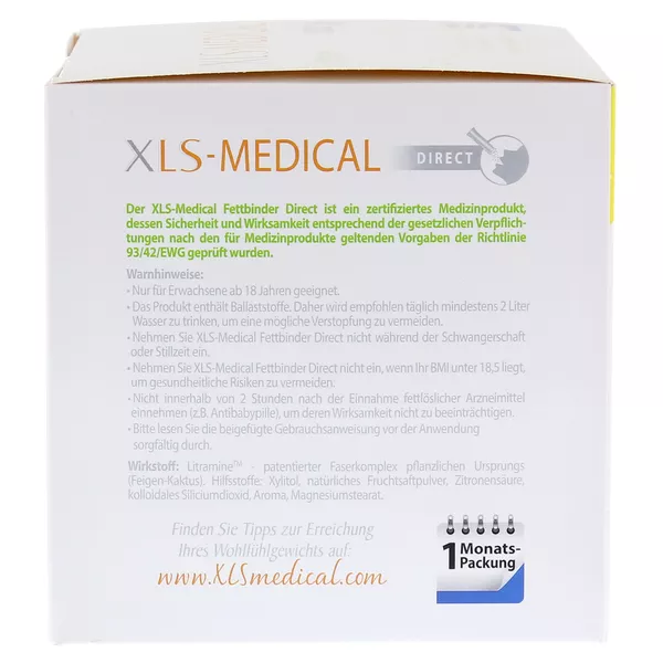 XLS Medical Fettbinder Direct Sticks, 90 St.