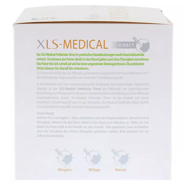 XLS Medical Fettbinder Direct Sticks, 90 St.