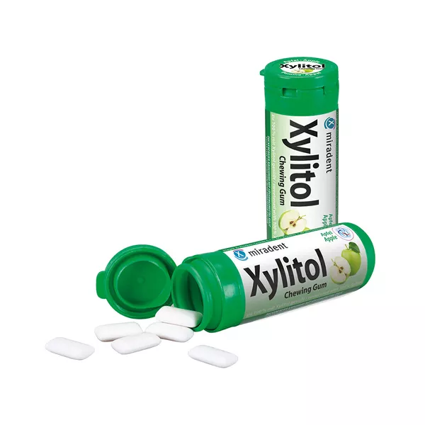 Xylitol Chewing Gum Kids, Apfel