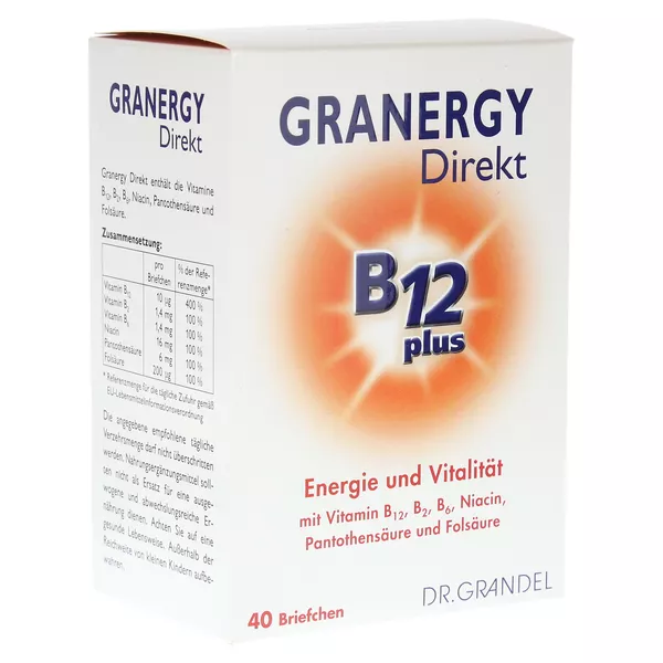Grandel Granergy Direkt B12 plus Briefch, 40 St.