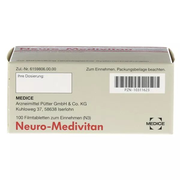 Neuro-Medivitan 100 St