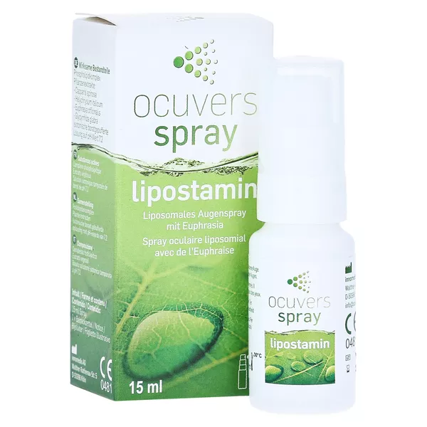 Ocuvers Spray Lipostamin Augenspray mit, 15 ml
