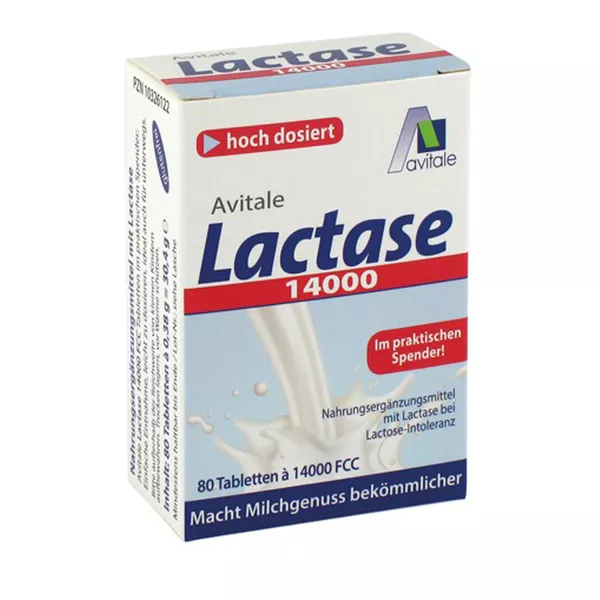 Avitale Lactase 14000 FCC 80 St