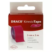 Draco Kinesiotape 5 cmx5 m pink, 1 St.